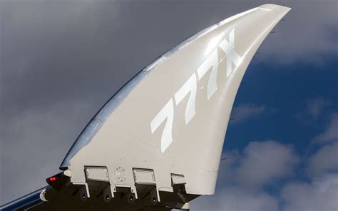 The Story Of The Boeing 777X's Wingtips .